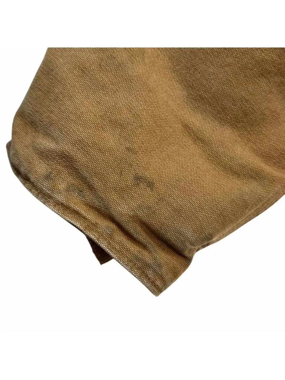 Carhartt C26 211 Sandstone Duck Arctic Quilt Coat Brown Large Tall Distressed